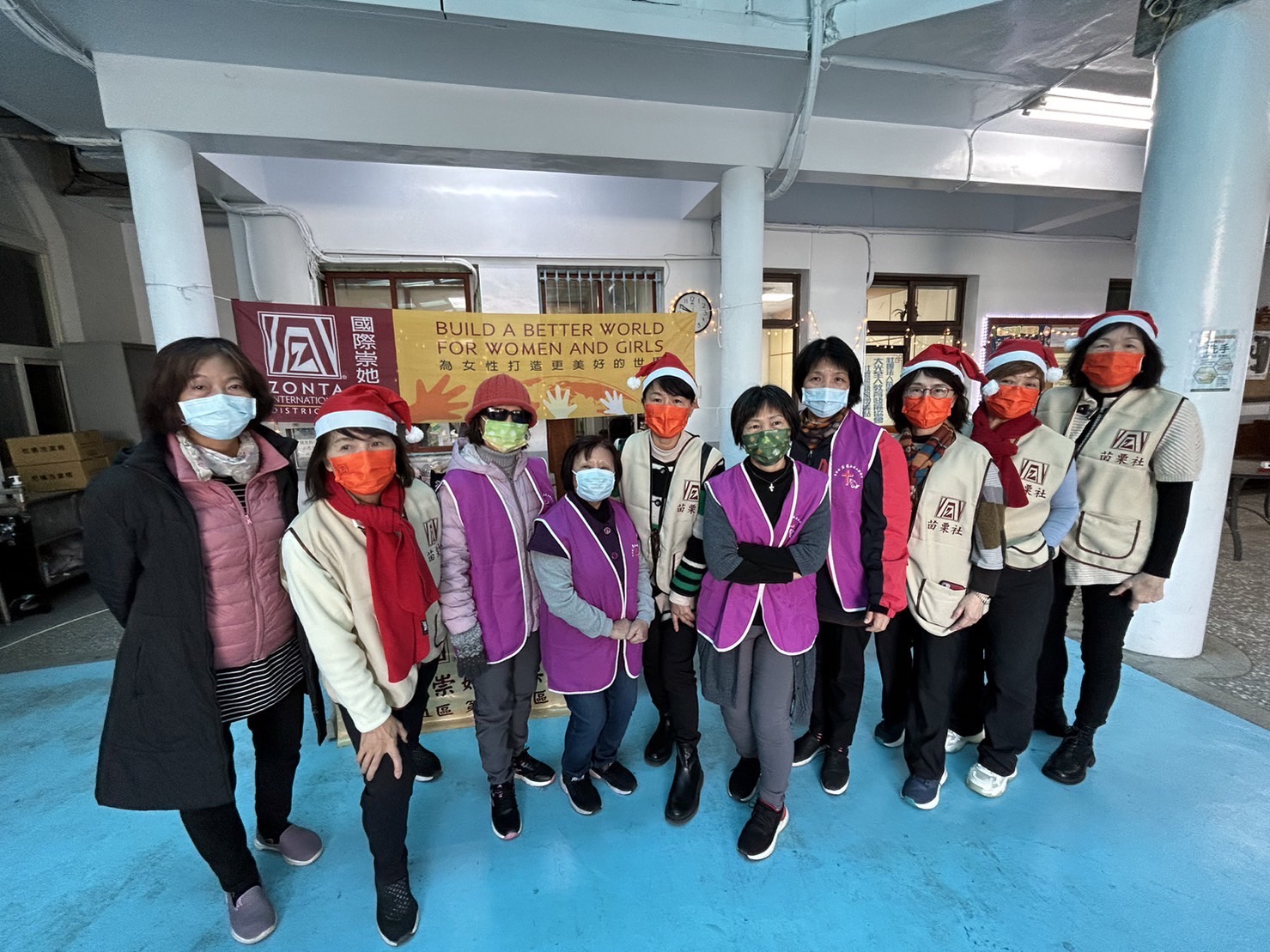 國際崇她苗栗社12月例會活動