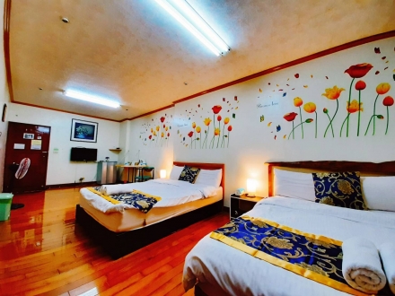 台南市區，近成大，溫馨4人套房，Room 38732 